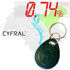 (0,74%)-Ключ "№34К" (Cyfral)