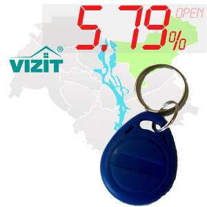 (5,79%)-Ключ "№6" (Vizit)