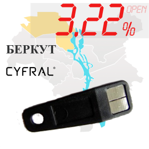 (3,22%)-Ключ "№7" (Беркут, Cyfral)