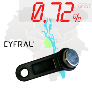(0,72%)-Ключ "№7К" (Cyfral)